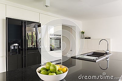 Elegance in kitchen interior Stock Photo