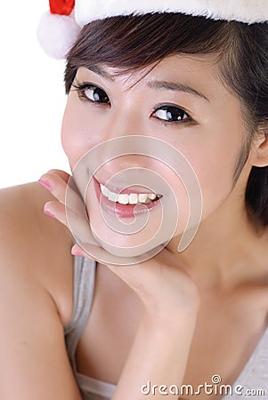 Elegant Asian beauty Stock Photo