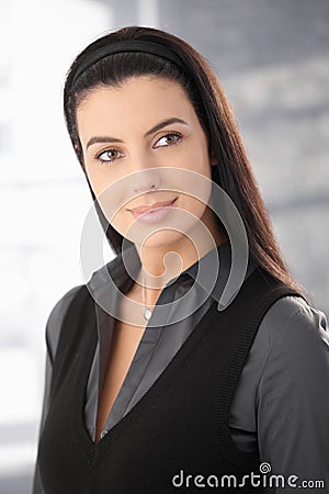 Elegant attractive woman Stock Photo