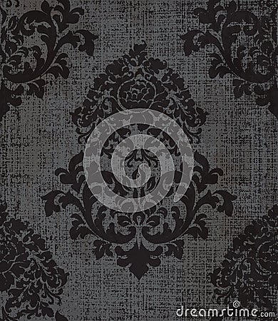 Elegant baroque pattern background Vector. Rich imperial decor. Royal victorian textures Vector Illustration