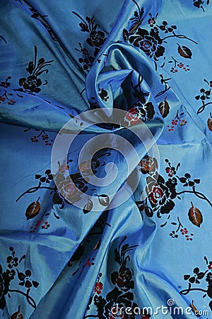 Elegant bedspread Stock Photo