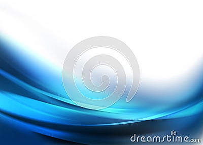 Elegant Blue Abstract Background Stock Photo