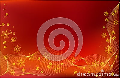 Elegant Christmas background Vector Illustration