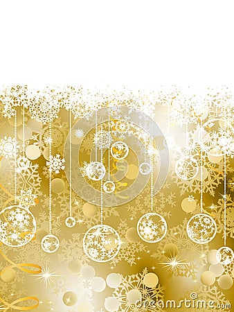 Elegant Christmas Background. EPS 8 Vector Illustration