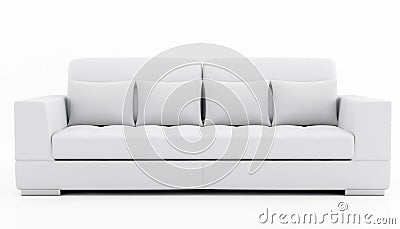 Elegant couch Stock Photo