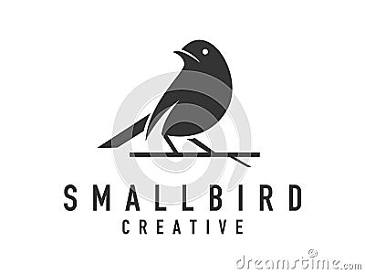 Elegant Creative Bird Logo Design Inspiration Vector Illustration