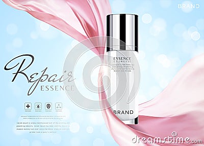 Elegant essence ads Cartoon Illustration