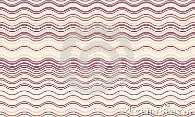 Elegant, flowing wave pattern in soft blush and cream tones. Perfect for backgrounds, textiles, or website design. This abstract Vector Illustration