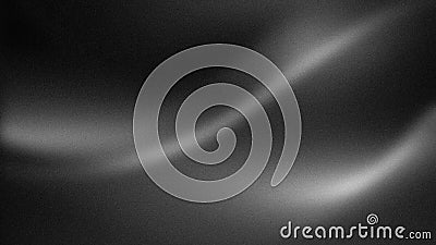 Elegant grayscale gradient background featuring smooth, flowing transitions and a grainy texture, creating a modern and Stock Photo