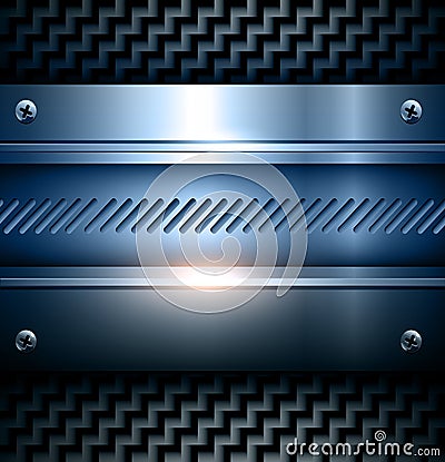 Elegant metallic background Vector Illustration