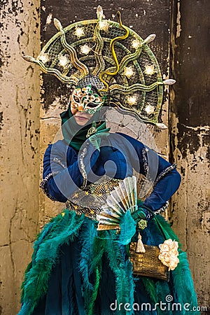 The Carnival of Venice, Italy 2020 Editorial Stock Photo