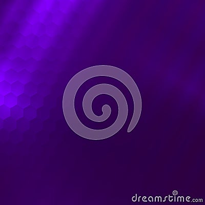 Elegant Purple Background. Artsy Abstract Backdrops. Pattern Illustration. Blue Graphic Rendering. Simple Honeycomb Pattern. Stock Photo