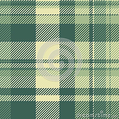 Elegant sage green and beige plaid pattern. Subtle texture and muted tones create a sophisticated, versatile design ideal for Vector Illustration