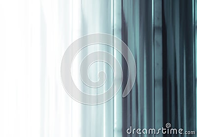 Elegant striped navy blue background pattern fading into white space Stock Photo