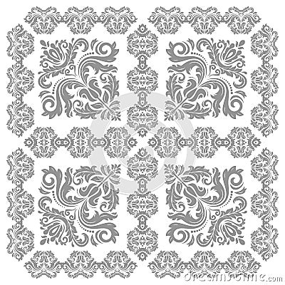 Elegant Vector Ornament in Classic Style Vector Illustration