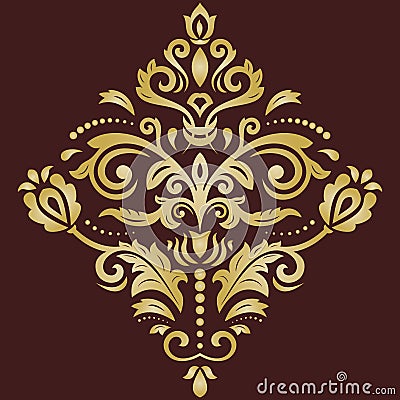 Elegant Vector Ornament in Classic Style Vector Illustration