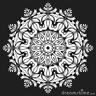 Elegant Vector Ornament in Classic Style Vector Illustration