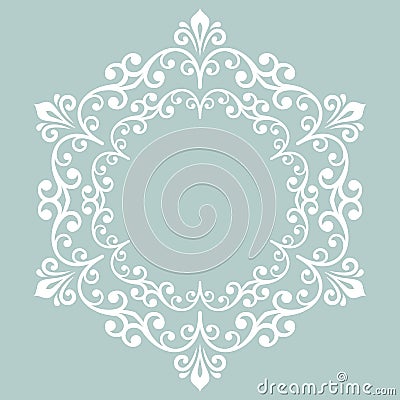 Elegant Vector Ornament in Classic Style Vector Illustration