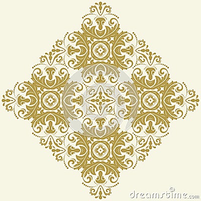 Elegant Vector Ornament in Classic Style Vector Illustration