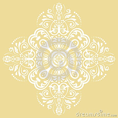 Elegant Vector Ornament in Classic Style Vector Illustration