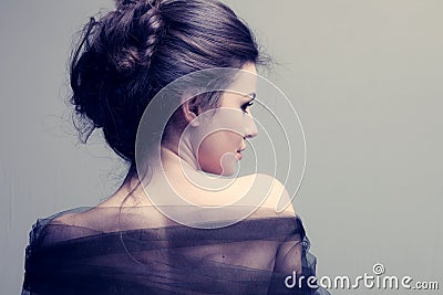 Elegant woman Stock Photo