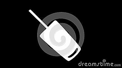 Elektronischer Autoschlüssel stock abbildung Elektronischer Autoschlüssel stock abbildung