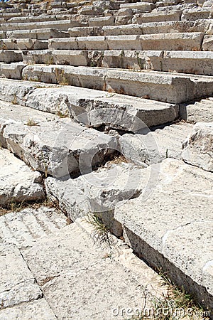 Element of Theater of Dionysus Stock Photo