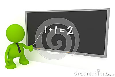 Elementary Math Stock Photo