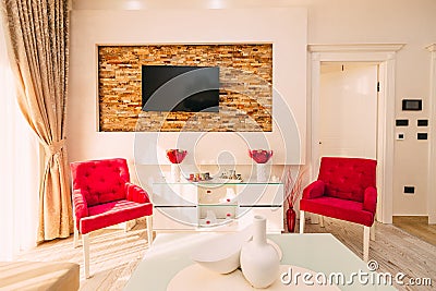 Elements of interior design Stock Photo