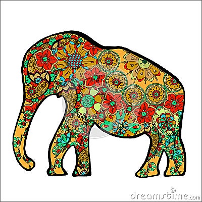 Elephant. Vector Illustration