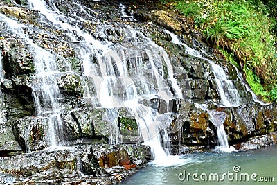 Elephant fall in Shillong, Meghalaya, India Stock Photo