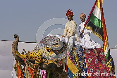 Elephant Festival in Jaipur, India Editorial Stock Photo