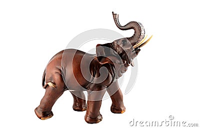 Elephant figurine Stock Photo