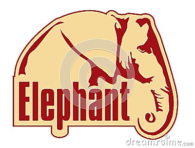 Elephant icon Vector Illustration