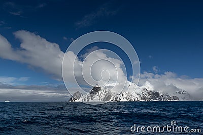 Elephant Island (South Shetland Islands) in the Southern Ocean. With Point Wild, location of Sir Ernest Shackleton amazing Stock Photo