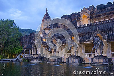 Elephant Palace, Fanta Sea Stock Photo