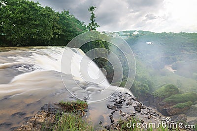 Elephant Waterfall. Dalat, Vietnam Stock Photo