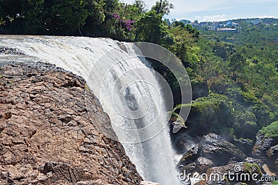 Elephant Waterfall. Dalat. Vietnam Stock Photo