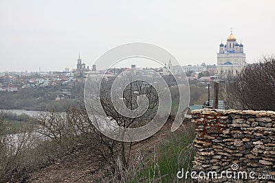 Elets river view Stock Photo