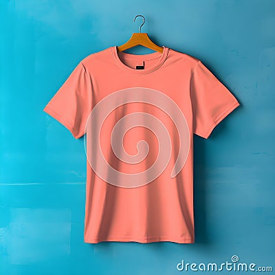 Elevate your brand presence: showcase t-shirt products with premium mockups Stock Photo