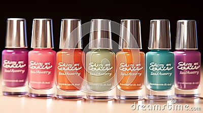 Sally Hansen nail polish Stock Photo