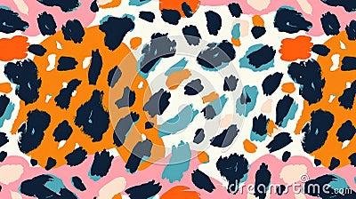 Elevate your space with a wild animal skins textured wallpaper, Ai Generated Stock Photo