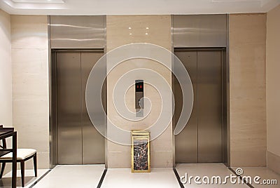 Elevator Stock Photo