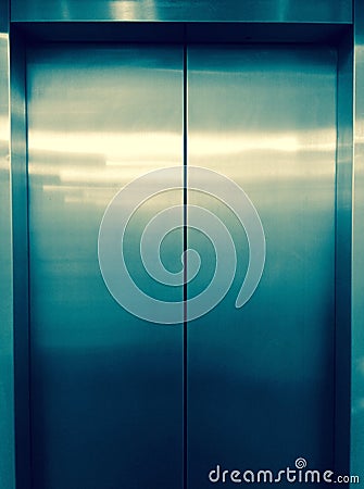 Elevator Doors. Lift Doors Stock Photo