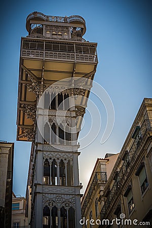 Elevator Stock Photo