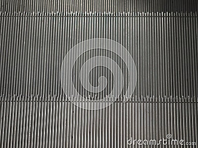 elevator steel steps Stock Photo