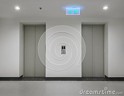 Elevators Stock Photo