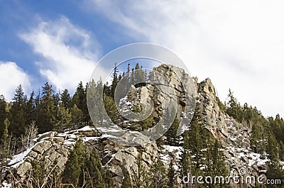 Elevenmile Canyon Recreation Area Stock Photo