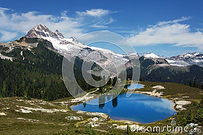 Elfin Lake - British Columbia, Canada Stock Photo