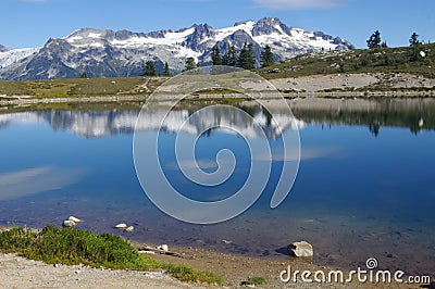 Elfin Lakes Stock Photo